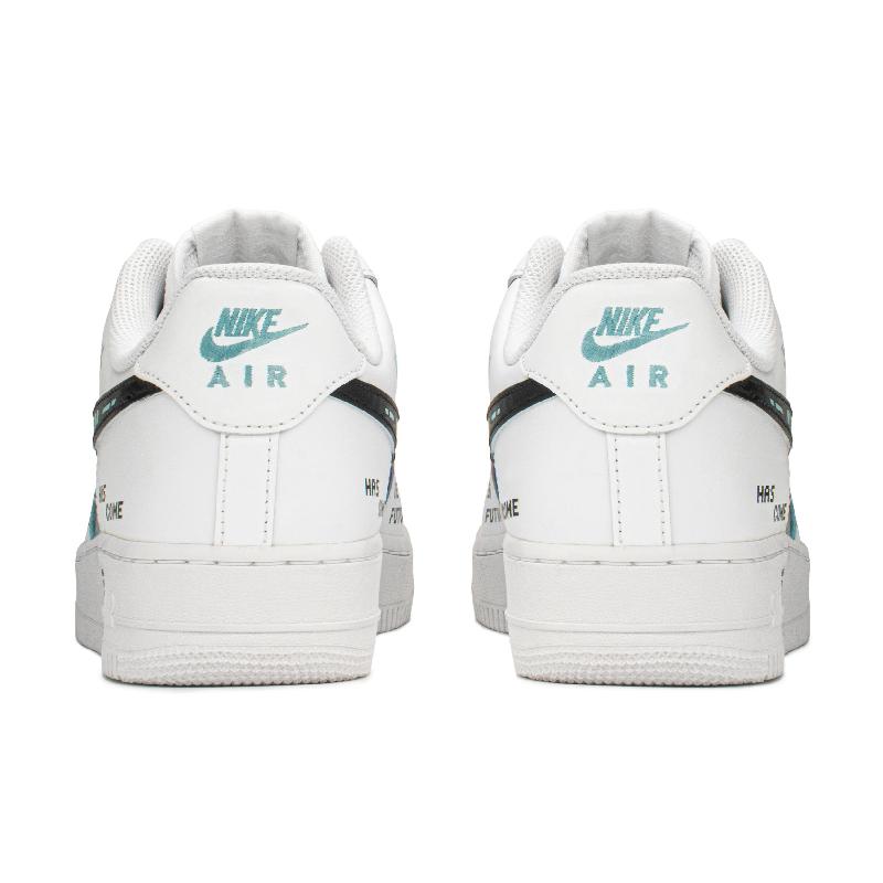 [Custom AF Cyber marshmallow]  Air Force 1 Skateboarding Shoes Men