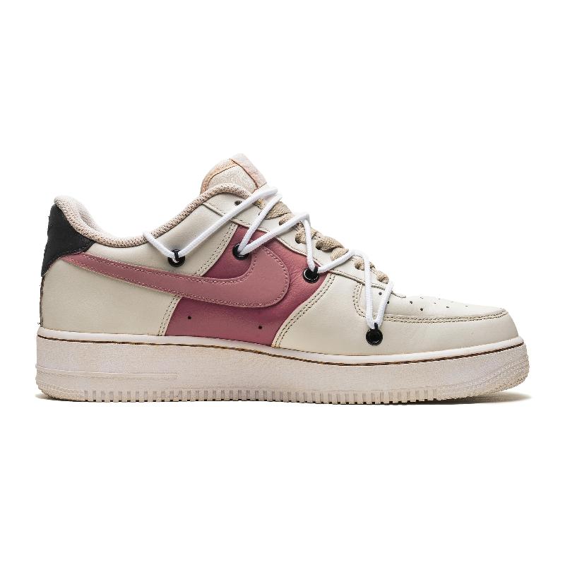 [Custom The aroma of pomelo is slightly intoxicating]  Air Force 1 Skateboarding Shoes Unisex Low-top Pink