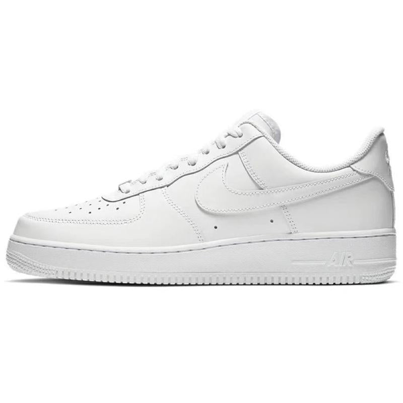[Custom Men's summer blue sky]  Air Force 1 Skateboarding Shoes Men Low-top White Blue