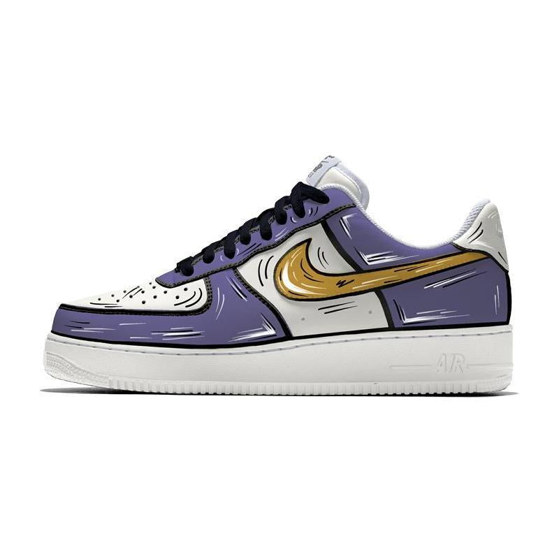 [Custom A male from Zijin Lake]  Air Force 1 Skateboarding Shoes Unisex