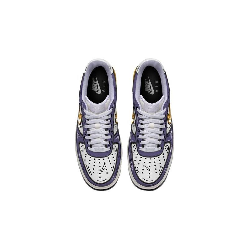 [Custom A male from Zijin Lake]  Air Force 1 Skateboarding Shoes Unisex