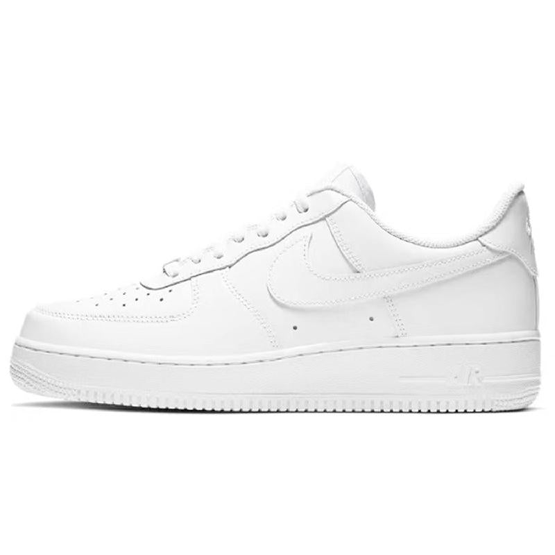 [Custom The men's Chinese dragon is in black, white and grey]  Air Force 1 Skateboarding Shoes Men Low-top Black/White/Gray