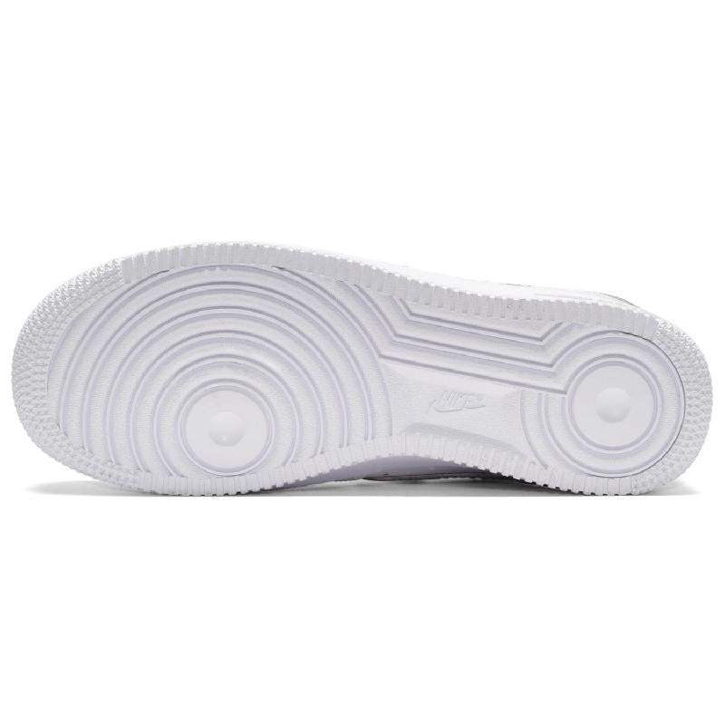 [Custom Men's cream frosting pink and white]  Air Force 1 Skateboarding Shoes Men Low-top Chalk White