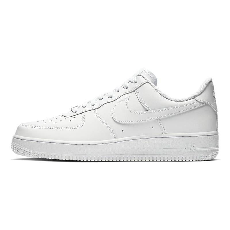 [Custom Reprinted Glow-In-The-Dark Video Game 2D Style]  Air Force 1 Skateboarding Shoes  Unisex Men Low-Top White