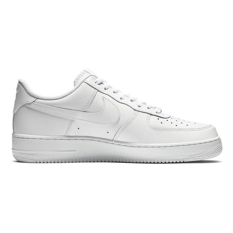 [Custom Reprinted Glow-In-The-Dark Video Game 2D Style]  Air Force 1 Skateboarding Shoes  Unisex Men Low-Top White