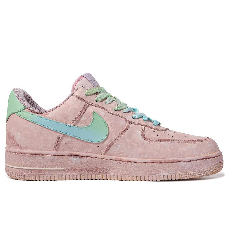 [Custom Northern Lights]  Air Force 1 Skateboarding Shoes Men