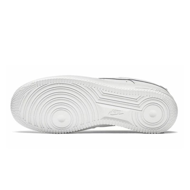 [Custom Men's heart-shaped Waffle beige white and brown]  Air Force 1 Skateboarding Shoes Men