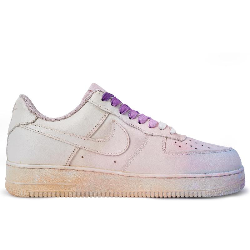 [Custom Men's Qiushui]  Air Force 1 Skateboarding Shoes Men