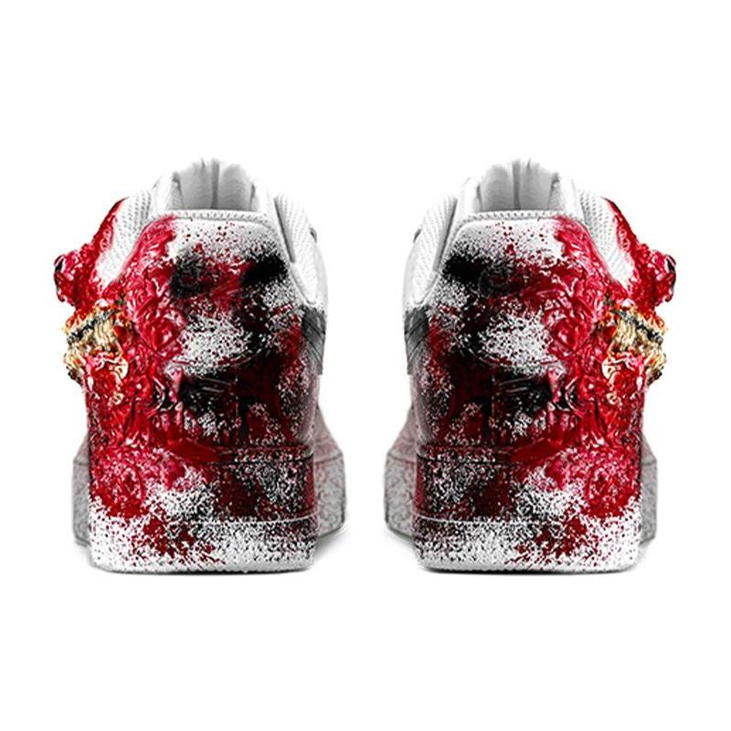 [Custom ET alien Cthulhu] Male Air Force 1 Low Skate shoes