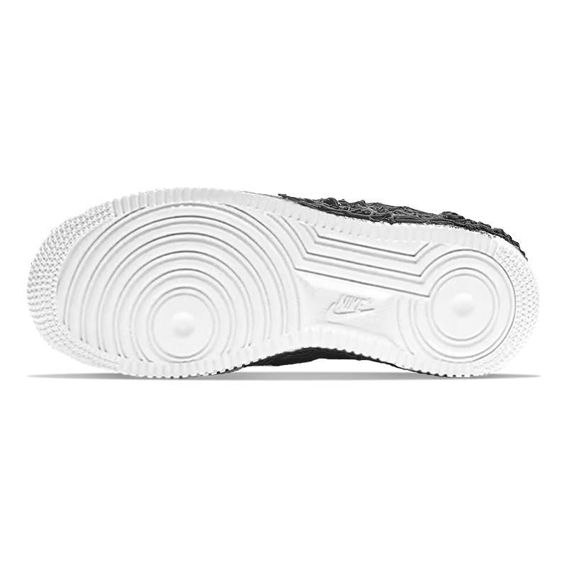 [Custom The male version of the darkened Venom]  Air Force 1 Skateboarding Shoes Men