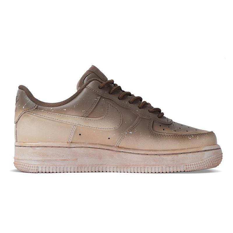 [Custom Men's low-top Xichu Yumen board shoes]  Air Force 1 Skateboarding Shoes Men Low-top Palm Tree