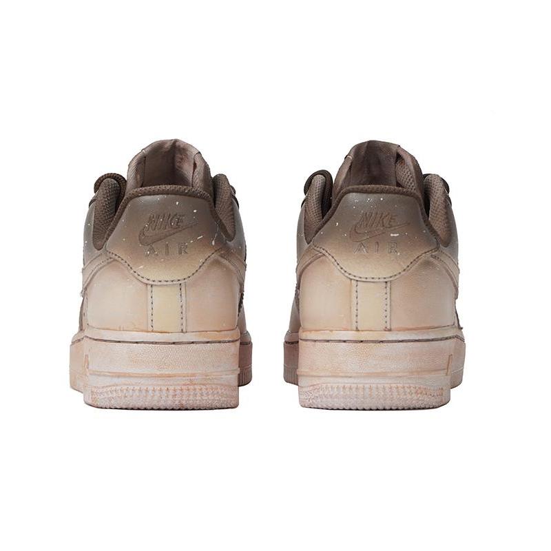 [Custom Men's low-top Xichu Yumen board shoes]  Air Force 1 Skateboarding Shoes Men Low-top Palm Tree