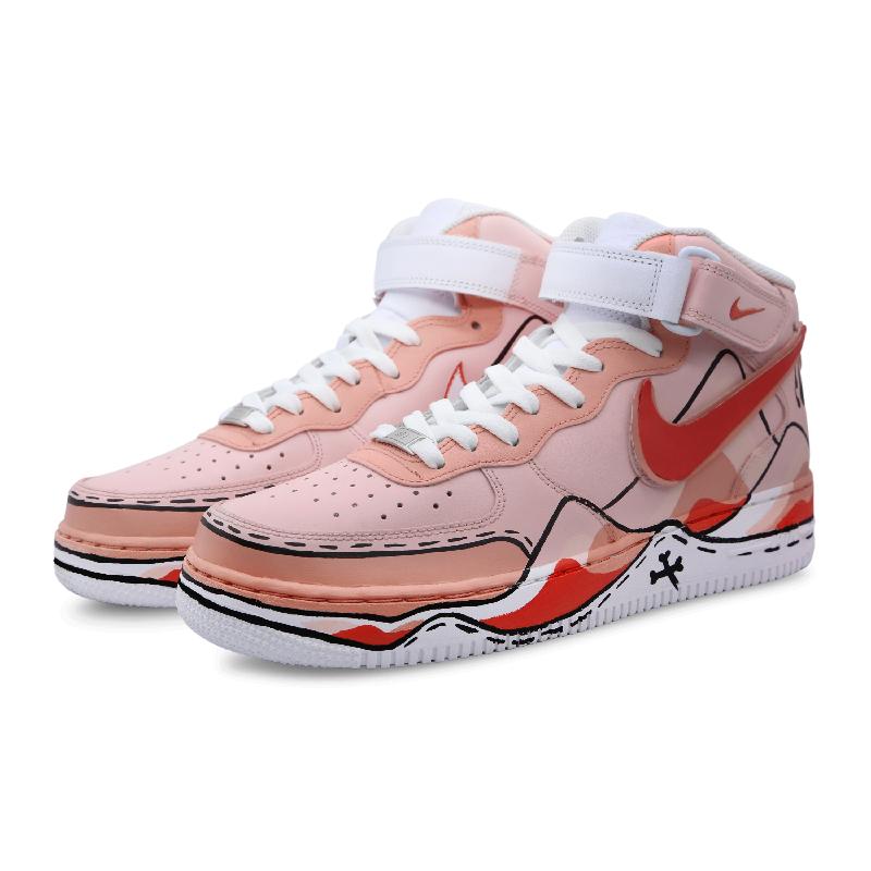 [Custom The male style is passionate.]  Air Force 1 Skateboarding Shoes Men