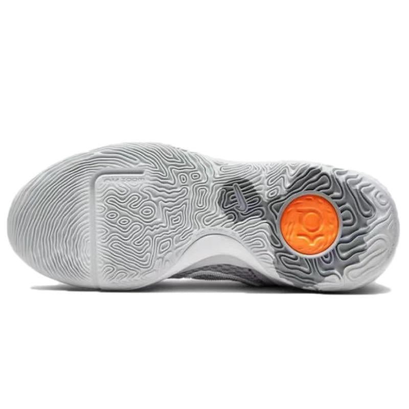 [Custom Lost in the mist]  KD Trey 5 Basketball Shoes Unisex Low-top Gray