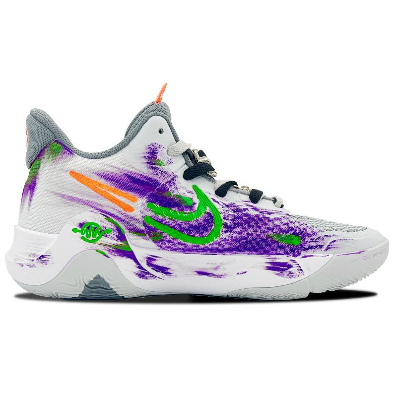 [Custom Purple is lost in the mist]  KD Trey 5 Basketball Shoes Unisex Low-top Purple