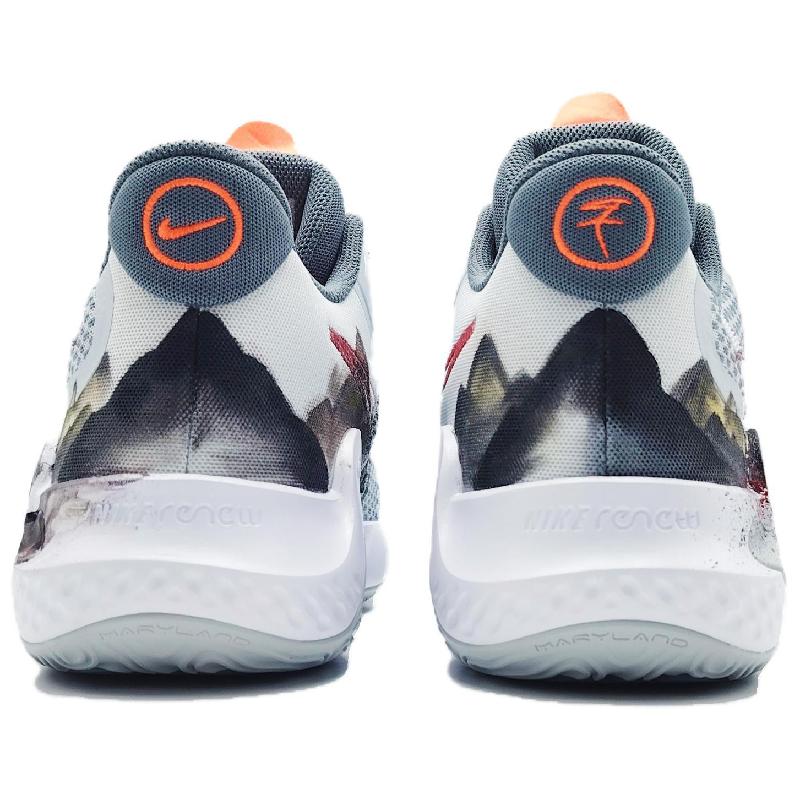 [Custom Let me be free and easy]  KD Trey 5 IX Basketball Shoes Unisex Mid-Top Black/White/Grey