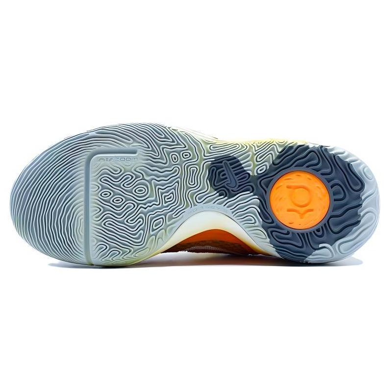 [Custom Let me be free and easy]  KD Trey 5 IX Basketball Shoes Unisex Mid-Top Black/White/Grey