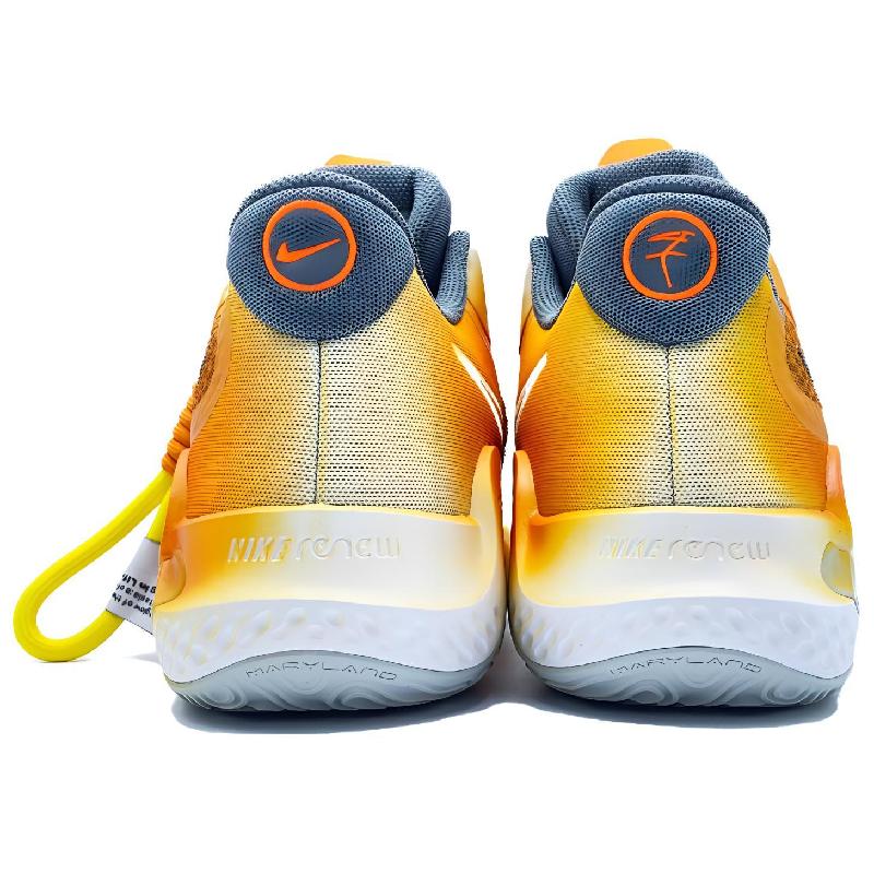 [Custom Sunset Coast]  KD Trey 5 IX Basketball Shoes Men Mid-top Yellow