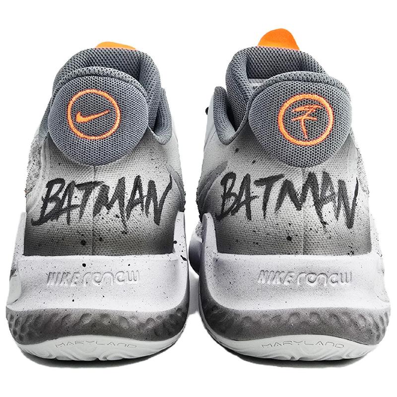 [Custom Batman]  KD Trey 5 IX Basketball Shoes Unisex Low-Top Orange