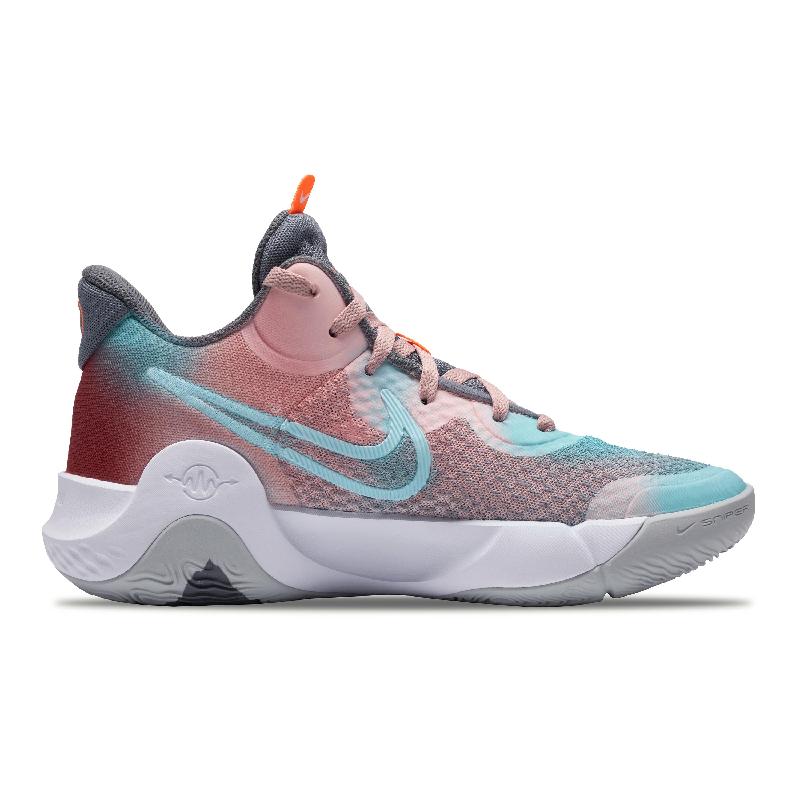 [Custom Sunset flight]  KD Trey 5 IX Basketball Shoes Unisex Mid-Top Blue