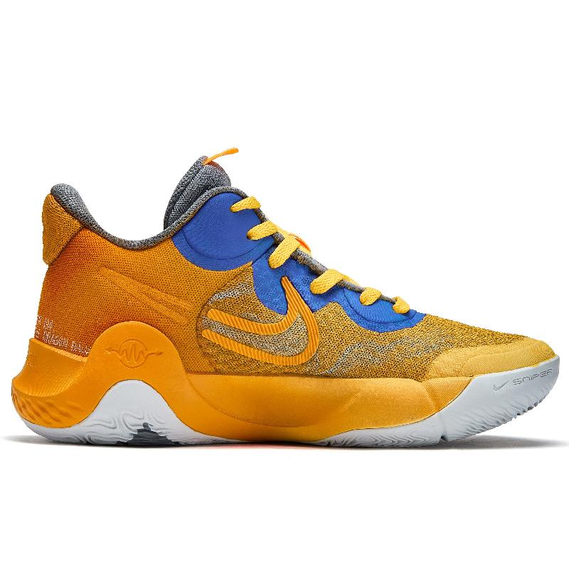 [Custom Wukong]  KD Trey 5 Basketball Shoes Unisex Mid-top Orange/blue