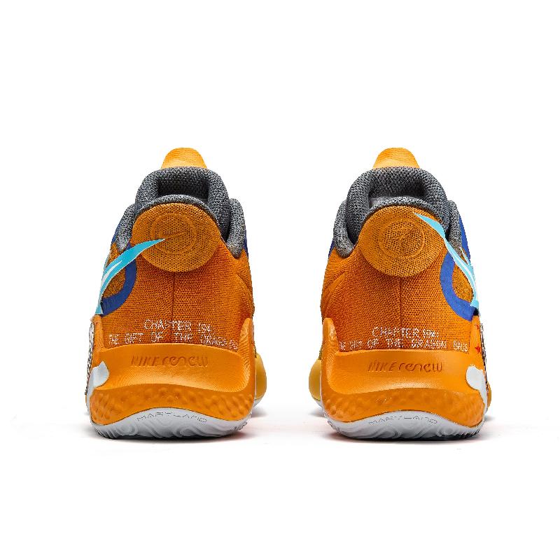 [Custom Wukong]  KD Trey 5 Basketball Shoes Unisex Mid-top Orange/blue