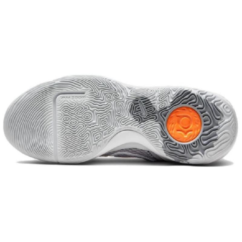 [Custom Wukong Drawing]  KD Trey 5 IX Basketball Shoes Unisex Mid-Top White