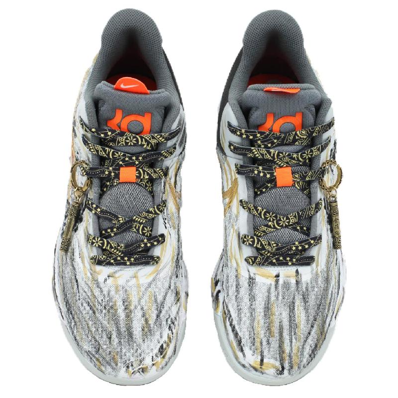 [Custom Fight over the Buddha]  KD Trey 5 IX Basketball Shoes Unisex Mid-Top Black