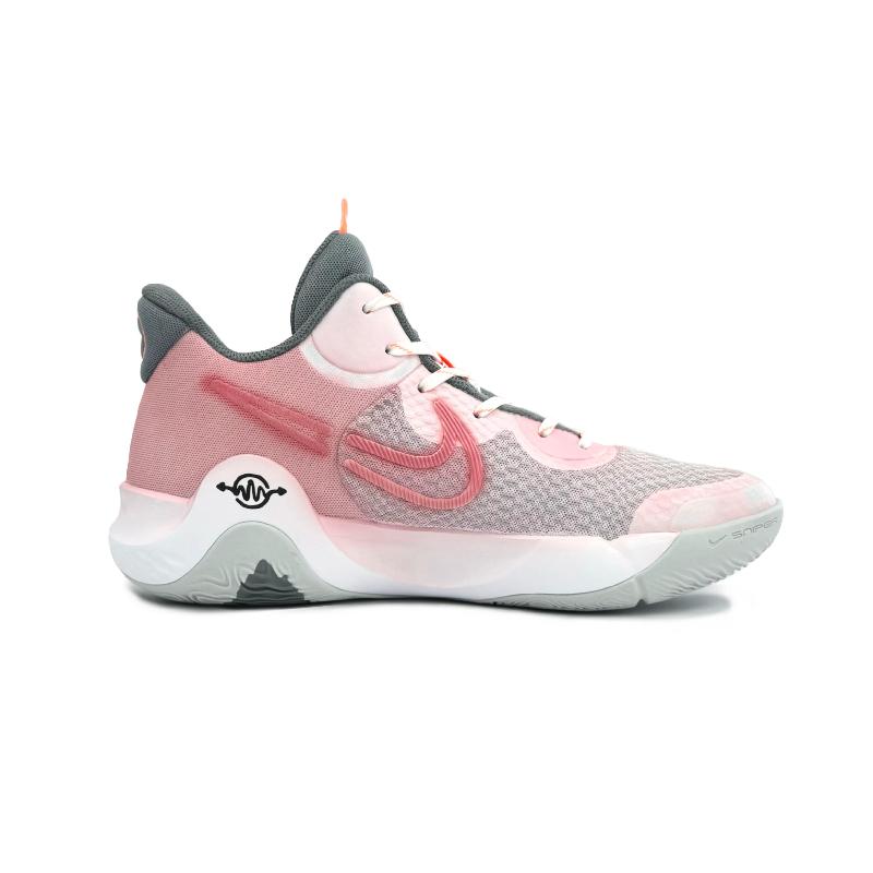 [Custom Glacier Berry Blast]  KD Trey 5 IX Basketball Shoes Unisex Mid-Top Blue Pink