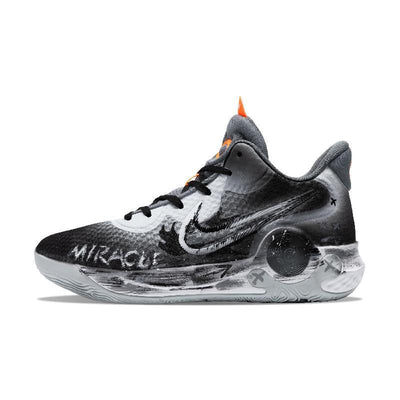 [Custom Dark Messenger]  KD Trey 5 IX Basketball Shoes Unisex Low-Top Black Gray