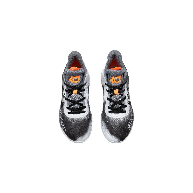 [Custom Dark Messenger]  KD Trey 5 IX Basketball Shoes Unisex Low-Top Black Gray