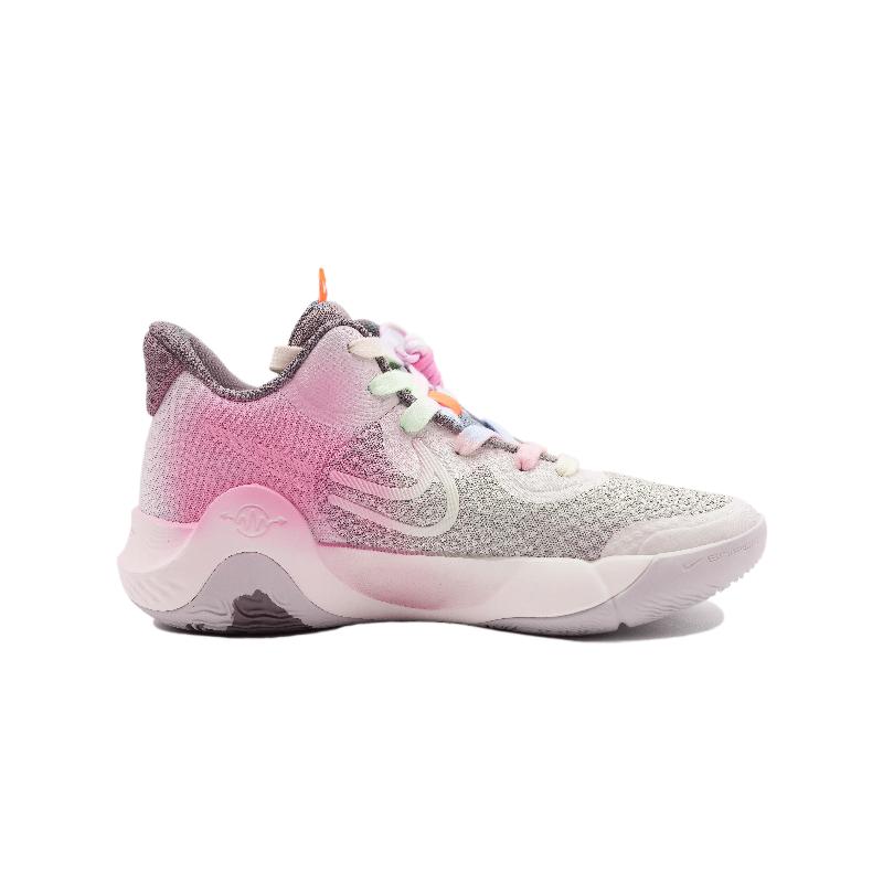 [Custom Carnival]  Trey 5 Basketball Shoes Unisex Mid-Top Pink