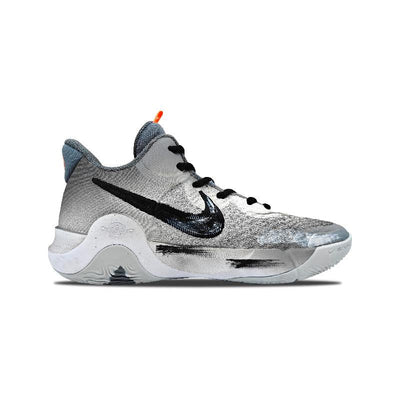 [Custom Scar-faced bear]  KD Trey 5 IX Basketball Shoes Unisex Low-Top Black Gray