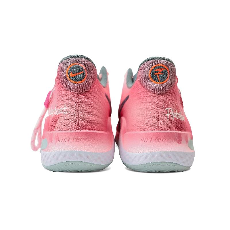 [Custom Soda and red pomelo]  KD Trey 5 IX Basketball Shoes Unisex Mid-Top Pink