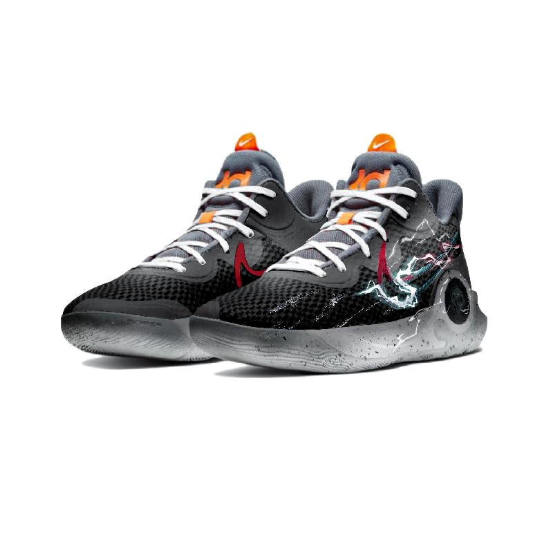 [Custom The Legend of Twin Cities]  KD Trey 5 IX Basketball Shoes Unisex Mid-Top White, Black, Gray, Blue