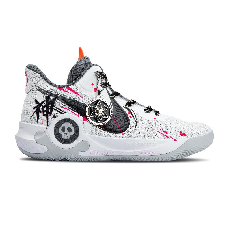 [Custom The Contract of Death]  KD Trey 5 IX Basketball Shoes Unisex Mid-Top White Black Red