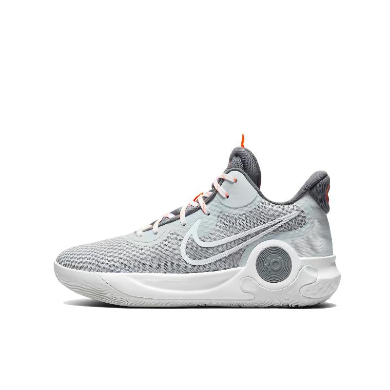 [Custom Future Warrior]  KD Trey 5 Basketball Shoes Unisex Mid-Top Blue/White