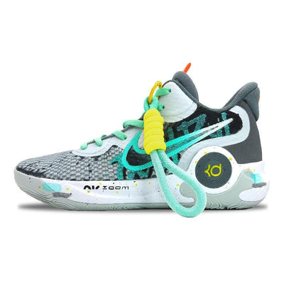[Custom Dark night]  KD Trey 5 IX Basketball Shoes Unisex Mid-Top Black/Green