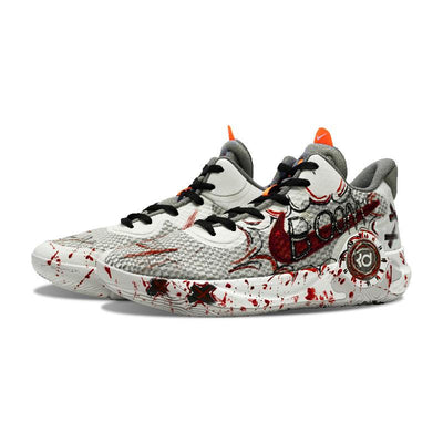 [Custom Blood-colored memories for both men and women]  Trey 5 Basketball Shoes Unisex Mid-Top Black