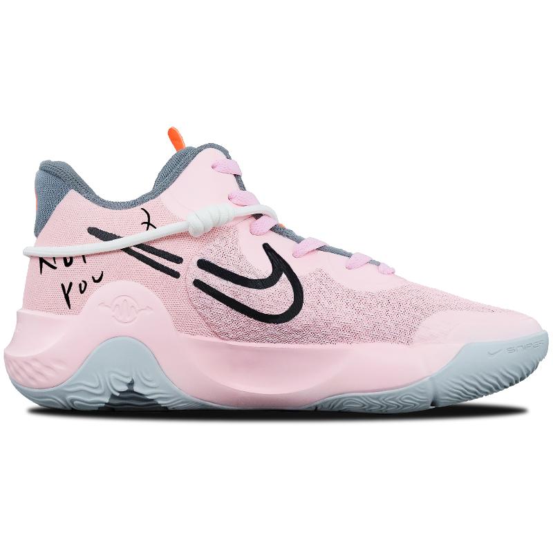 [Custom Unparalleled beauty]  KD Trey 5 IX Basketball Shoes Unisex Mid-Top Pink/Black