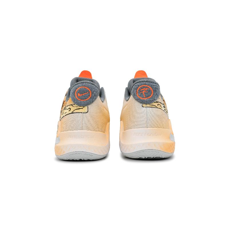 [Custom The Legend of Sun Wukong for both men and women]  Trey 5 Basketball Shoes Unisex Mid-Top Orange/Black