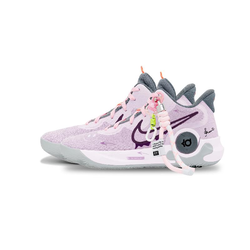 [Custom Unisex arrow spirits]  KD Trey 5 IX Basketball Shoes Unisex Mid-Top Pink