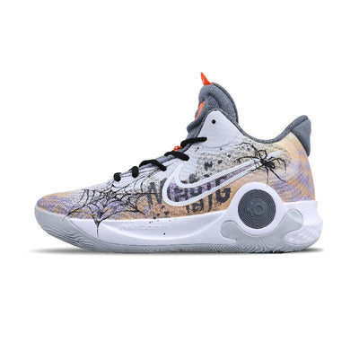 [Custom The Curse of Desolation]  KD Trey 5 IX Basketball Shoes Unisex Mid-Top Orange