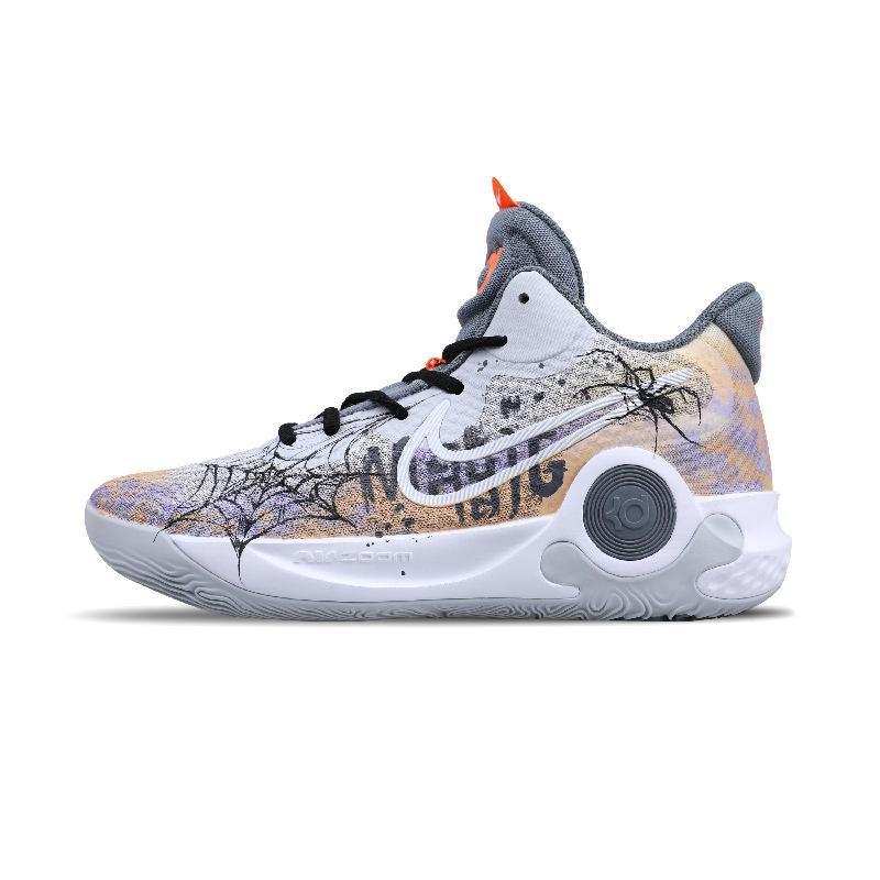 [Custom The Curse of Desolation]  KD Trey 5 IX Basketball Shoes Unisex Mid-Top Orange