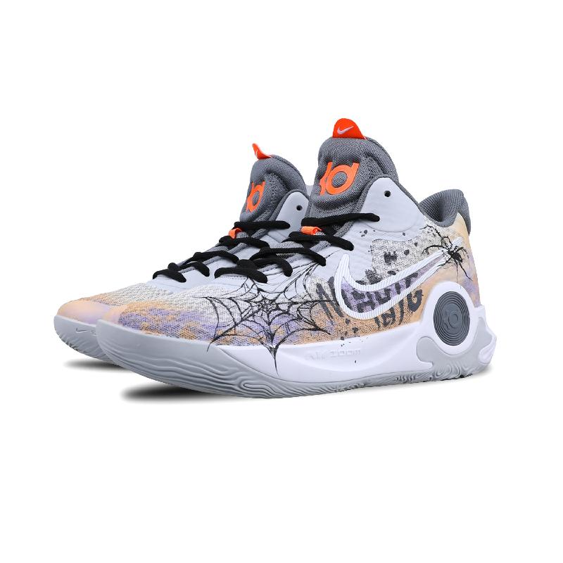 [Custom The Curse of Desolation]  KD Trey 5 IX Basketball Shoes Unisex Mid-Top Orange