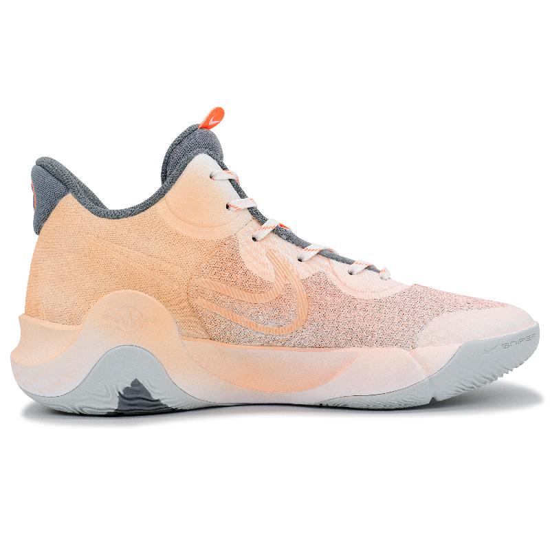 [Custom Rainforest Thailand for men and women]  Trey 5 Basketball Shoes Unisex Mid-Top Orange/Red/Black