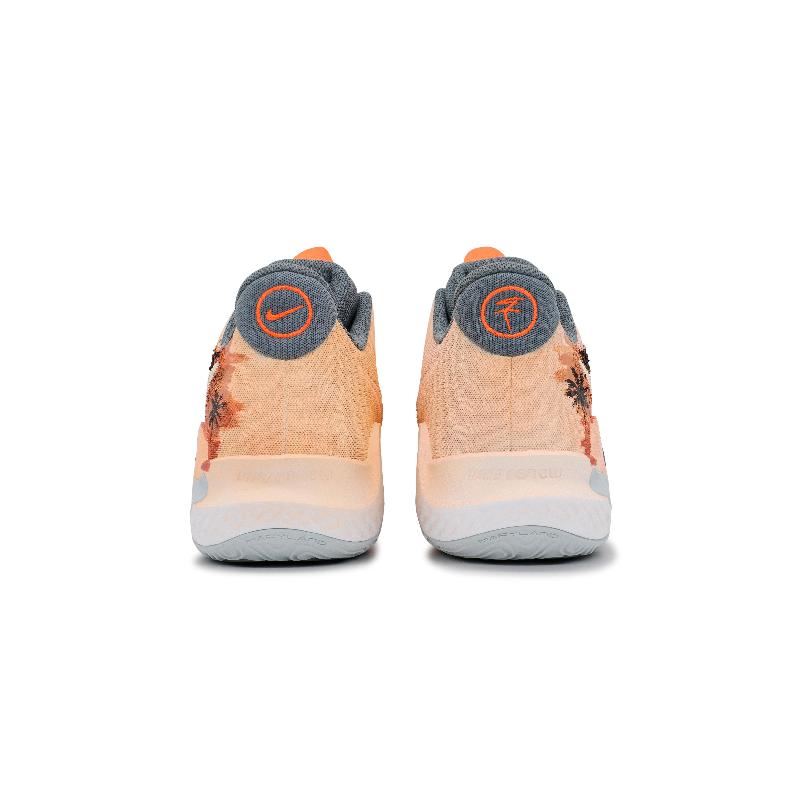 [Custom Rainforest Thailand for men and women]  Trey 5 Basketball Shoes Unisex Mid-Top Orange/Red/Black