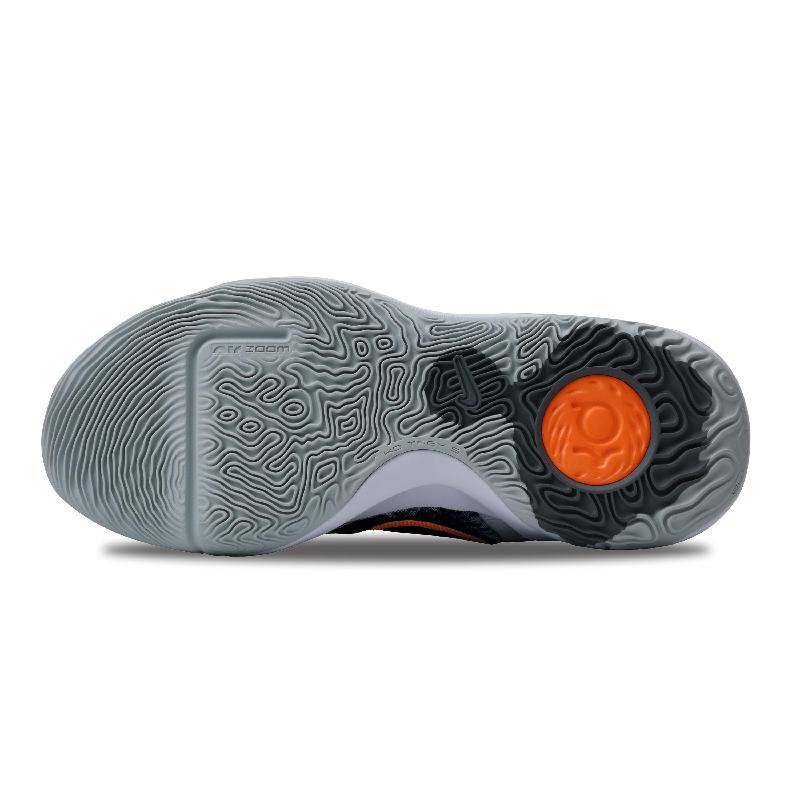 [Custom Unisex SWAGGY]  KD Trey 5 IX Basketball Shoes Unisex Mid-Top Gray/Black/Green