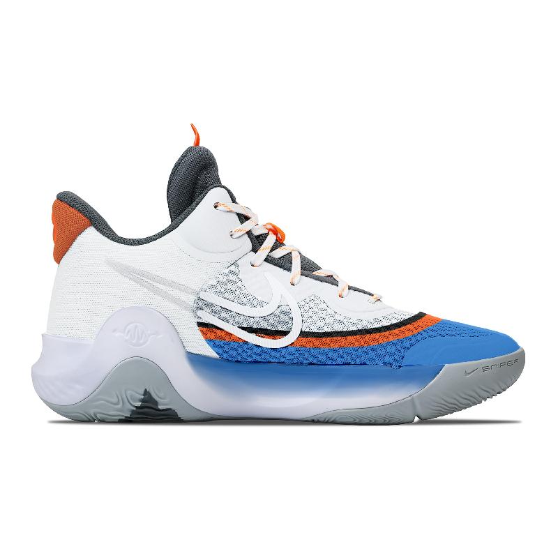 [Custom The same style for both men and women, thunderous and powerful]  KD Trey 5 IX Basketball Shoes Unisex Mid-Top Grey/Blue/Orange/Black