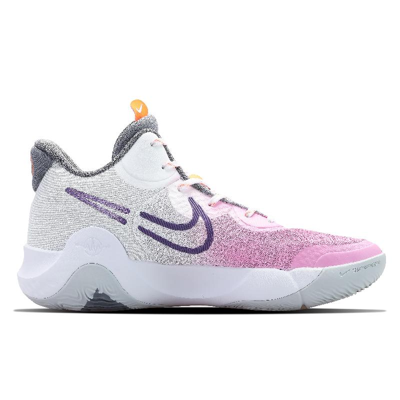 [Custom Neon Spaces for men and women]  KD Trey 5 IX Basketball Shoes Unisex Low-top Pink